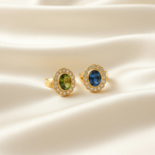 Heirloom Signet ring Heritage signet ring, bezel setting gemstone, pinky ring