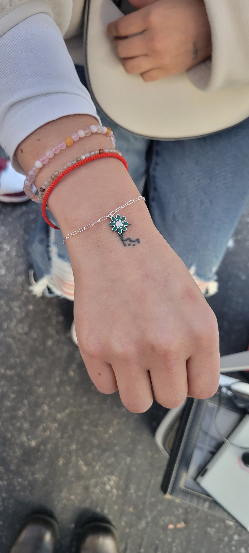 A Gilded Bond charm bar NYC pop up permanent jewelry