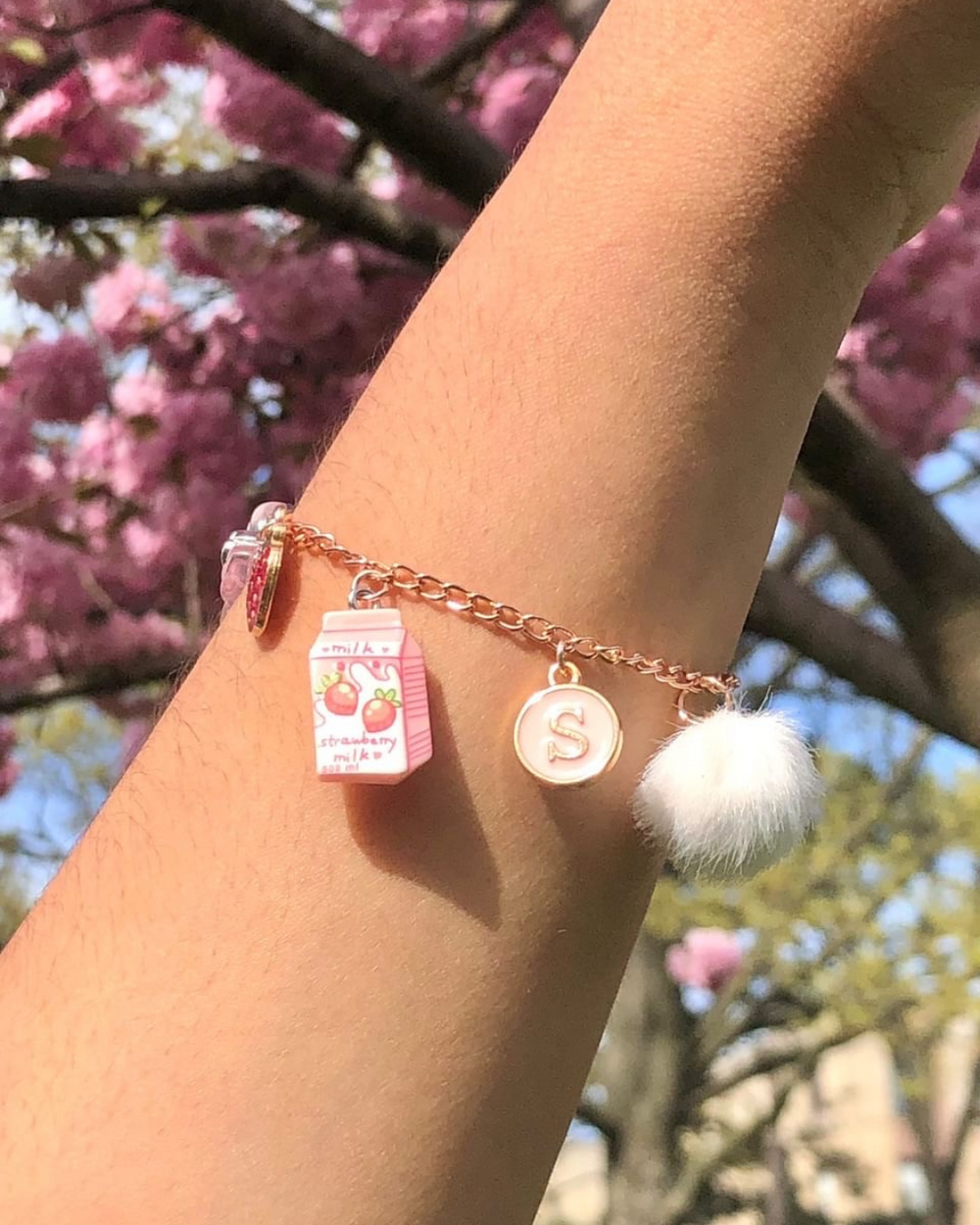 A Gilded Bond charm bar NYC pop up permanent jewelry