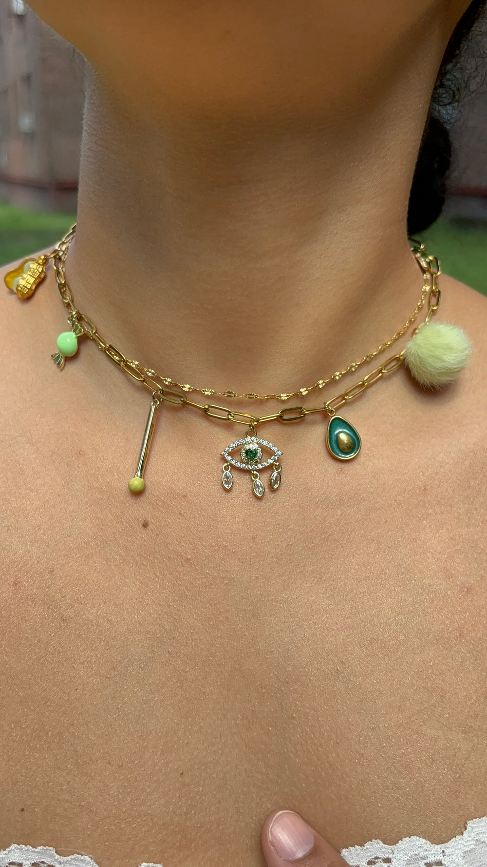 A Gilded Bond charm bar NYC pop up permanent jewelry